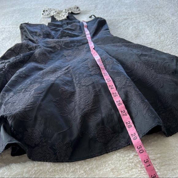 Vintage Gunne Sax Jessica McClintock Reverse Halter Party Dress - Picture 12 of 12